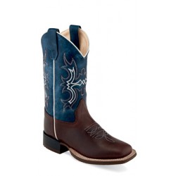 Oldwest Children's & Youth's Broad Square Toe Boots BSC 1914