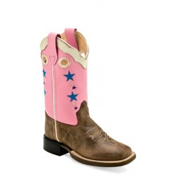 Oldwest Children's & Youth's Broad Round Toe Boots Copy