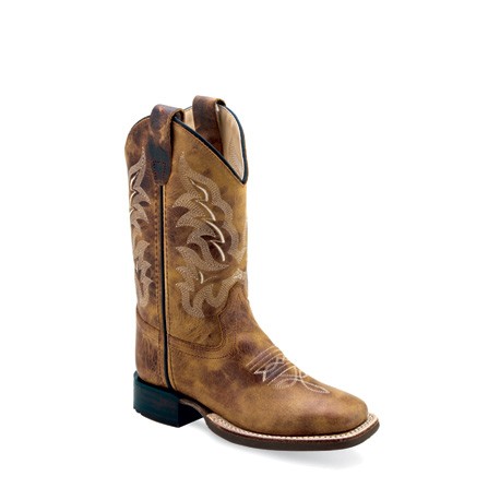 Oldwest Children's & Youth's Broad Square Toe Boots BSC1979