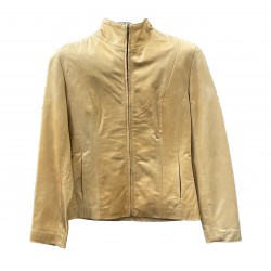 Ladies Zip Front JKT Honey Sheep L347