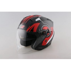 Three Quarter BFR Helmets 3/4 Red