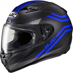 i10 STRIX Full Face Helmet by HJC - Black/Blue