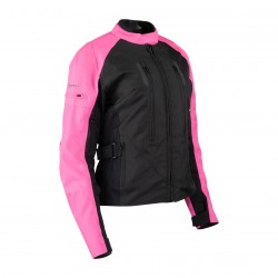Victoria ™ Textile Jacket-Pink/Black
