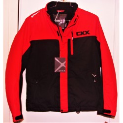 CKX Red/Black Textile Jacket with Hi-Viz Highlights