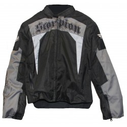 Scorpion Jacket, Route 66 Edition, Men's Black & Grey Textile