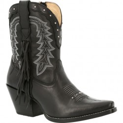 Crush™ by Durango® Women's Black Onyx Bootie Western Boot - DRD0432