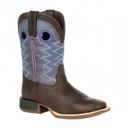 Durango Lil' Rebel Pro Big Kid's Amethyst Western Boot - DBT0225Y