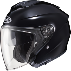 HJC i30 Open Face Helmet Black