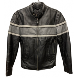 Ladies Premium Scooter Jacket Gray Stripe