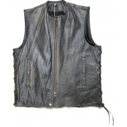 Men's Dk. Grey Milwaukee Vest with No Collar