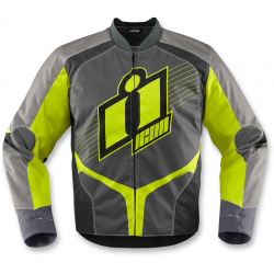ICON Overlord Textile Jacket Hi-Viz & Armored
