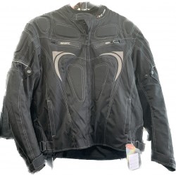 Men's Black Padded Sports Jacket, Padded/Armored