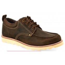 Old West Men's Brown Genuine Leather Outdoor Shoes - EVA Sole