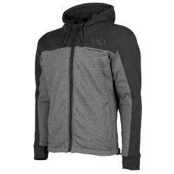 Hammer Down Hoodie Jacket Black Grey by Speed & Strength