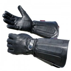 ROCKHARD Waterproof Mesh Gloves Men Black Long