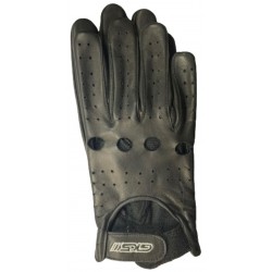Black Perferated Driving Glove by GKS