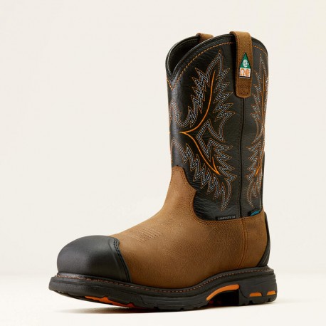 Men s WorkHog Met Guard Work Boots by Ariat Leather King KingsPowerSports