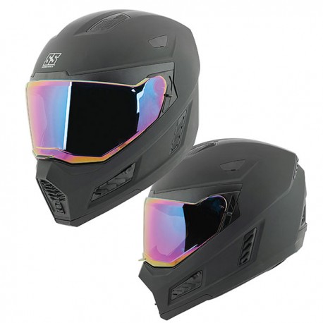 ZOAN GLOCK SOLID HALF FACE HELMET