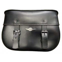 ROADKROME DAKOTA SADDLEBAG WITH LOCK AND NO STUDS