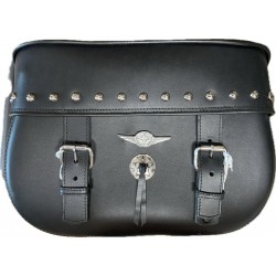 Dakota Deluxe Saddlebag with Studs