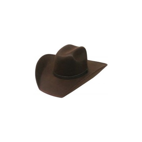 Felt-Feel Western Hat LK-1289 with Decorated Hat Band