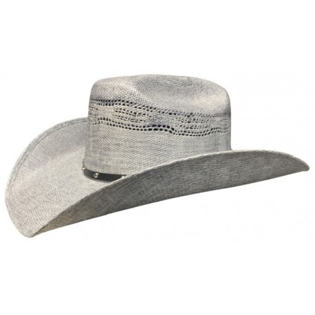 Straw Western Hat Silver/Grey LK-42444-B