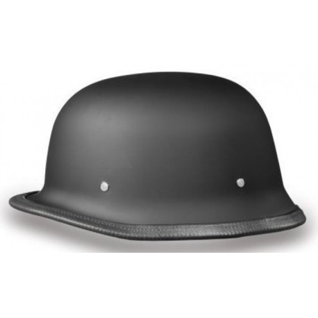 German Matte Black Novelty Helmet