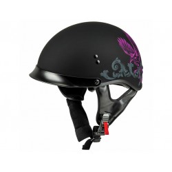 HH-65 Corvus Half Helmet Matte Purple