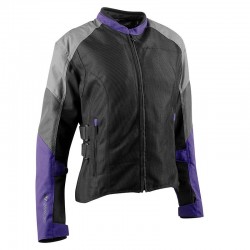 Ladies Cleo™ 14.0 Mesh Jacket with Purple Accents