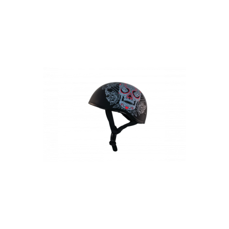 Retro Old School Muerte Half Helmet