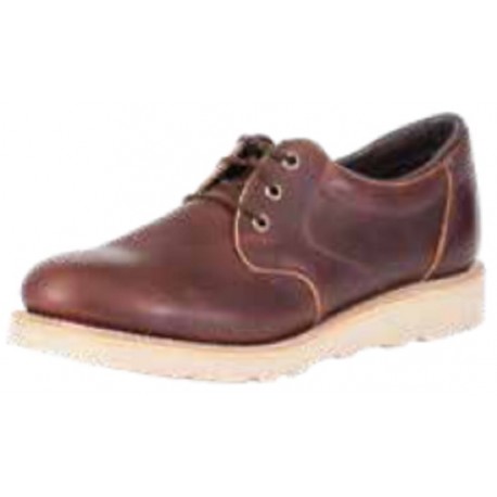 Men's Peacan Tumbled Postman Shoe by Moorby