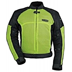 Intake Air 3 Black/HiViz Mesh Jacket by Tourmaster