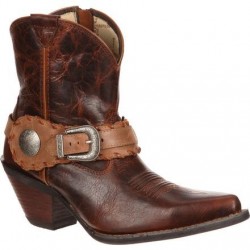 CRUSH BY DURANGO WOMEN'S SPUR STRAP DEMI WESTERN BOOT