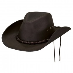 Outback's - BOOTLEGGER Hat black/brown