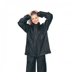 Tourmaster PVC 2 Piece Rain Suit Black