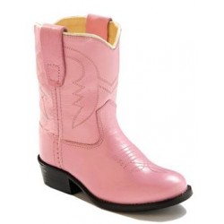Old West 3119 Toddler's Western Boots - Pink