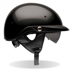 BELL-PITBOSS solid black Helmet