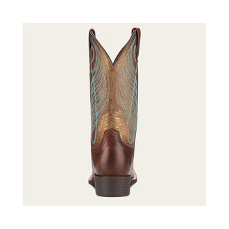 Women's Round Up Wide Square Toe Western Boot by Ariat 10016317
