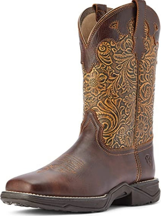 Woman's Ariat Anthem Savannah Western Boot 100 42421