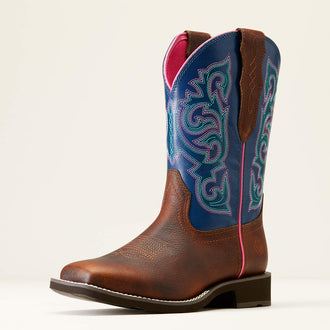 Lady's Delilah StretchFit Wide Square Toe Western Boot 10046855