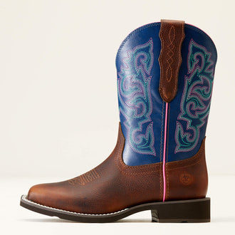 Lady's Delilah StretchFit Wide Square Toe Western Boot 10046855
