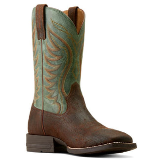 Ariat Men's Amos Cowboy Boot - Rockweed Brown 50871