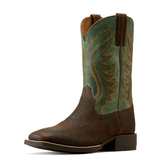 Ariat Men's Amos Cowboy Boot - Rockweed Brown 50871