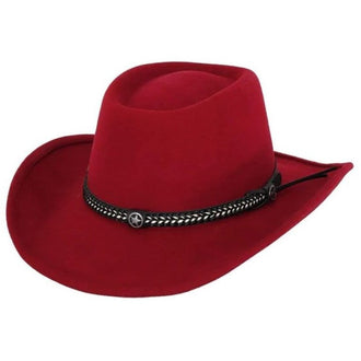 Durango Wool Hat by Outback 1603 Red