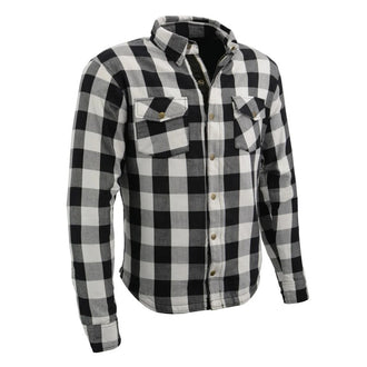 Milwaukee Mens Armoured Shirt BLK/WHITE