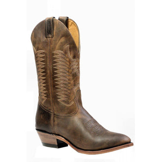 Boulet Mens Hill Billy Golden medium cowboy toe boot 1828