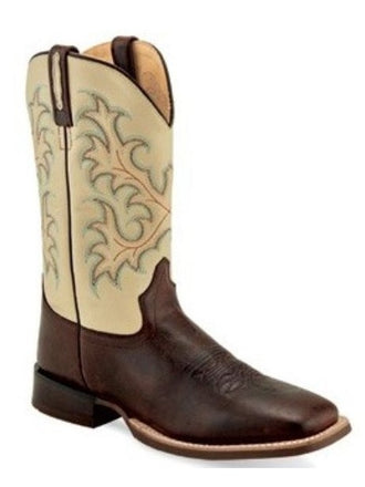 Old West Men’s Broad Square Toe Boots BSM 1893