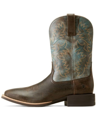 Ariat Men's Sport Latigo Western Performance Boots - Broad Square Toe  10044560