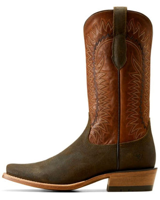 Ariat Men's Futurity Time Roughout Western Boots - Square Toe 47717