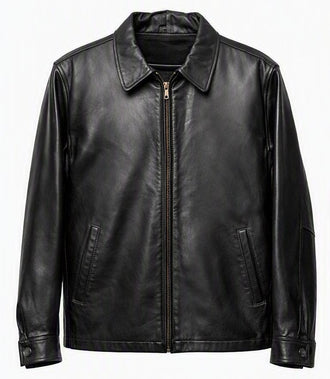 Casual Lamb Leather Jacket Brown or Black 2009